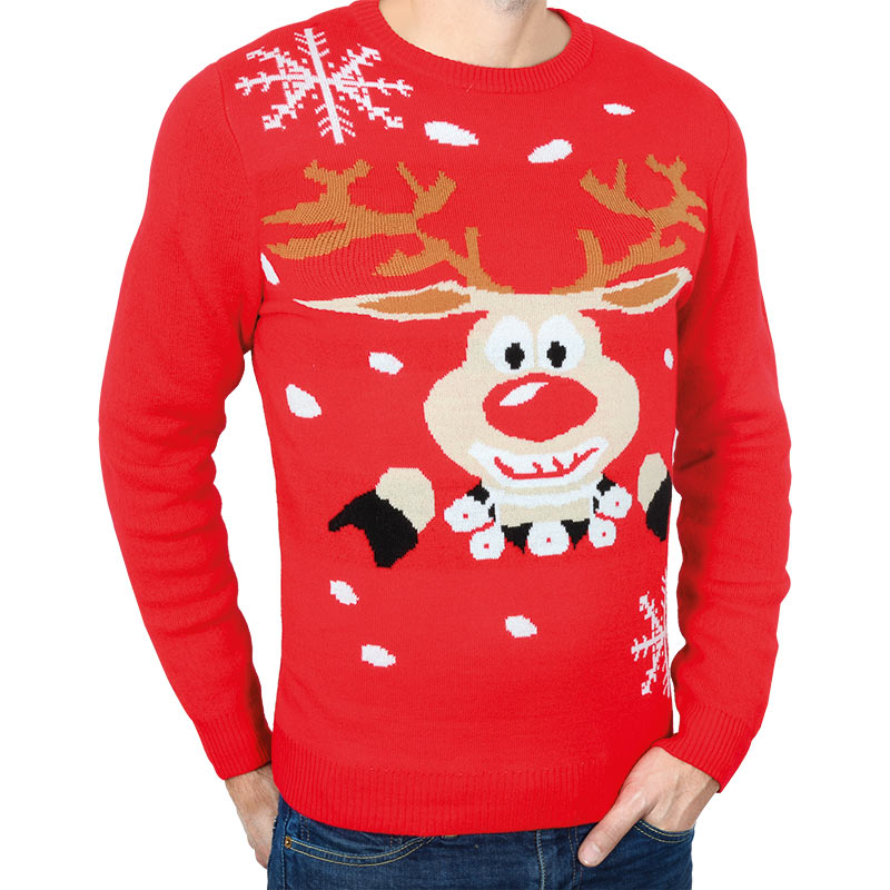 Pull de Noël lumineux 'Renne' - L'Incroyable