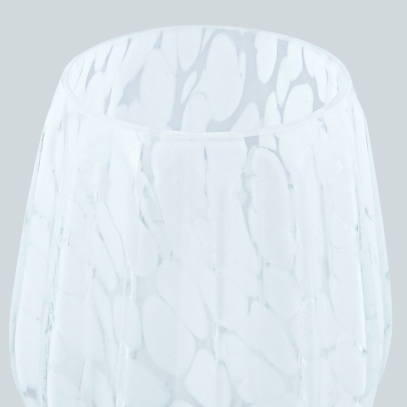 Vase large transparent 'Léonce' 