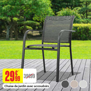 Chaise de jardin