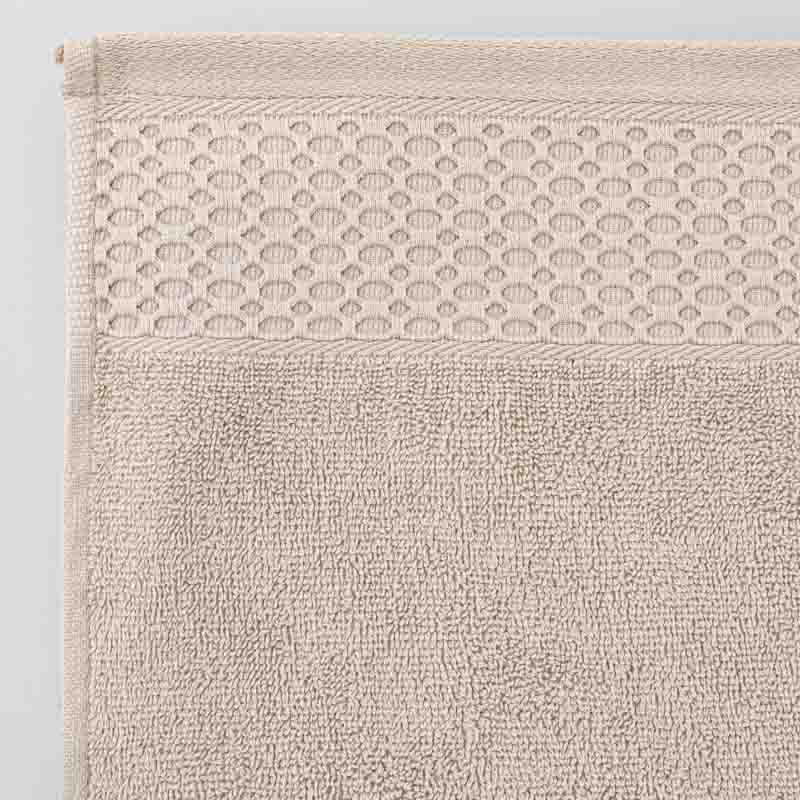 Serviette 'Eva' taupe