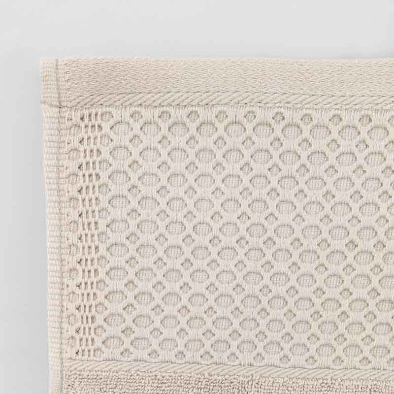 Drap de bain 'Eva' couleur taupe