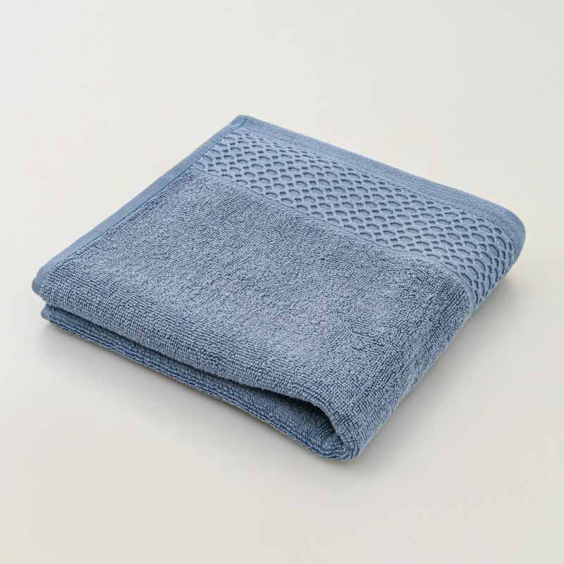 Serviette 'Eva' bleu