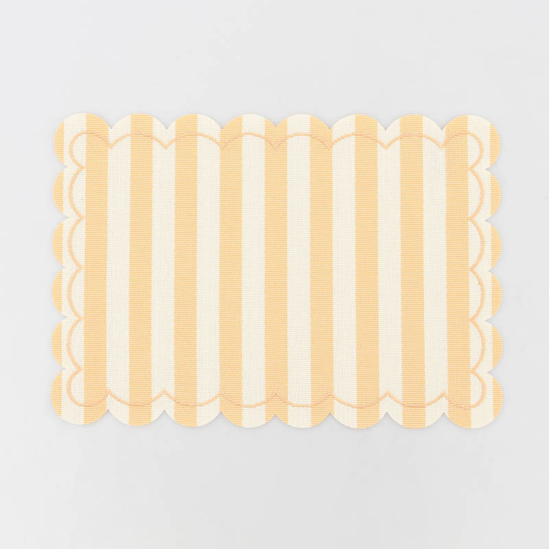 Set de table 'Rivage' jaune