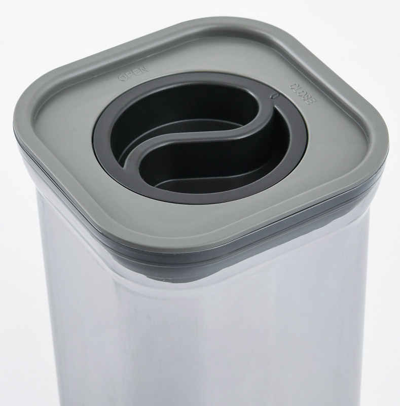 Boite de conservation 'Twist' noire 1.5L 