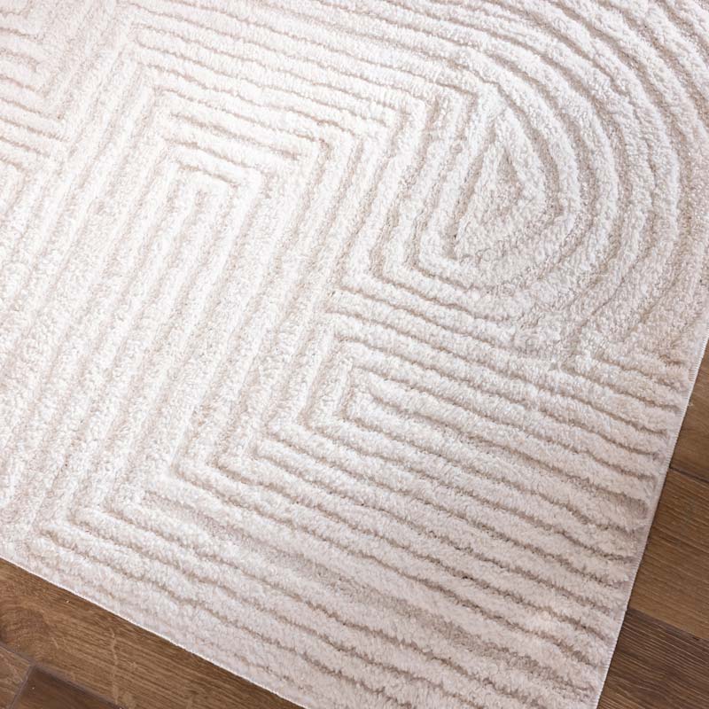 Tapis décoratif arches 'Alo' blanc 160x230cm
