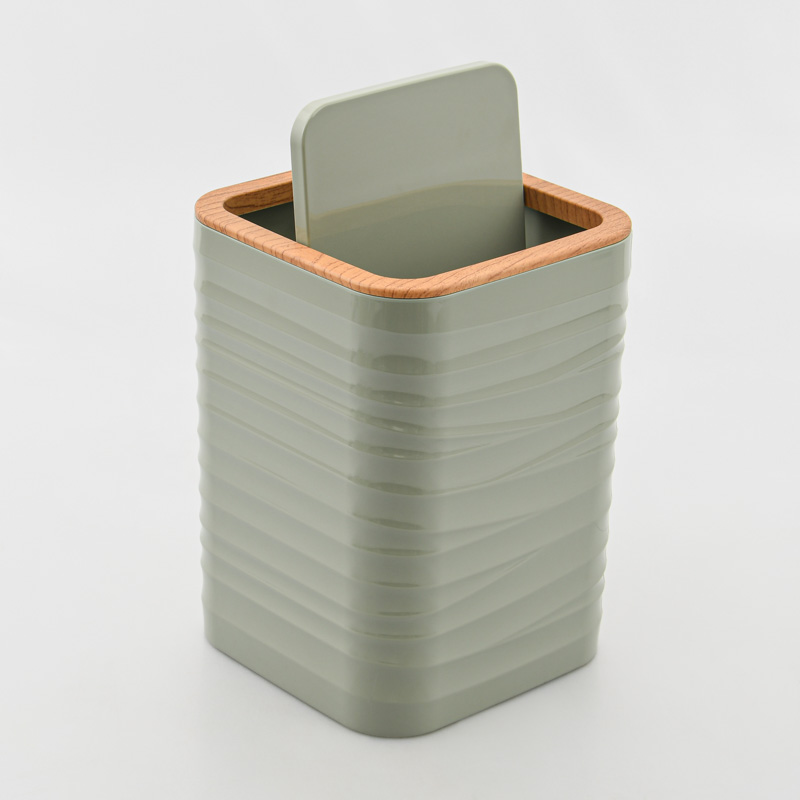 Poubelle de salle de bain 'Ocean' verte 7L
