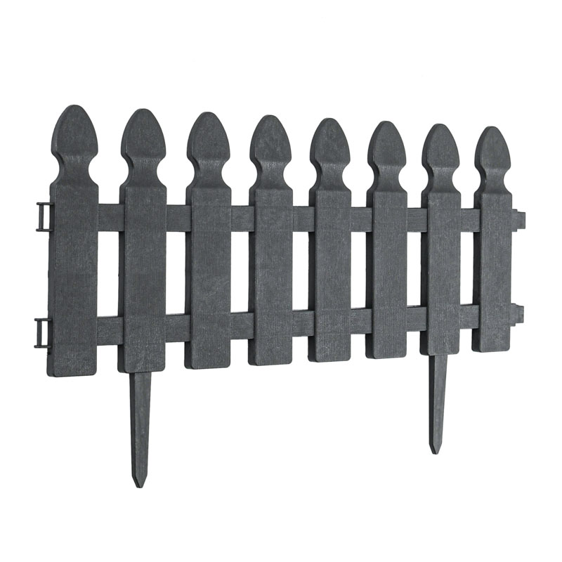 Bordure de jardin noire