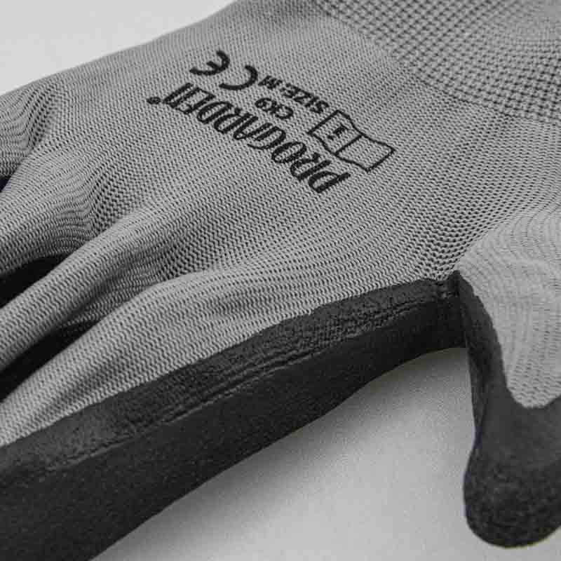 Gants de jardinage gris 