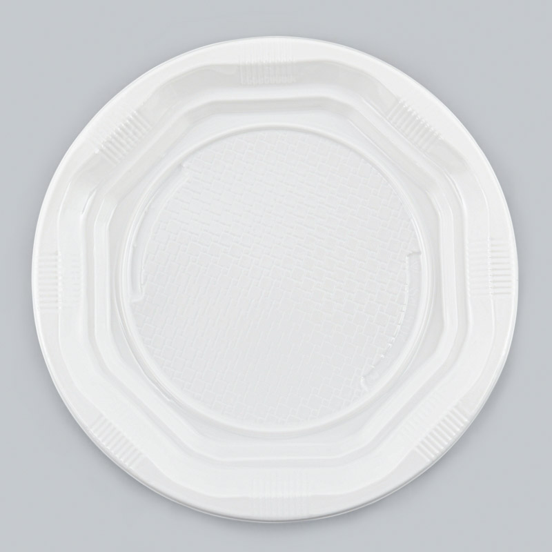 100 assiettes plates réutilisables