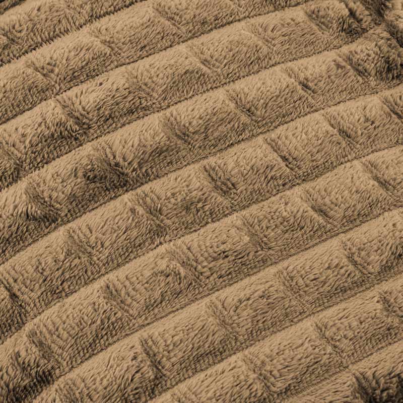 Plaid en flanelle 'Darla' marron