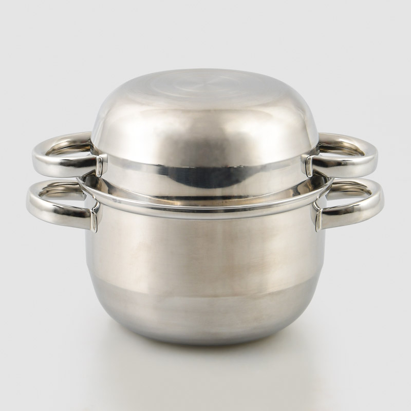 Marmite à moules en inox 2.7L