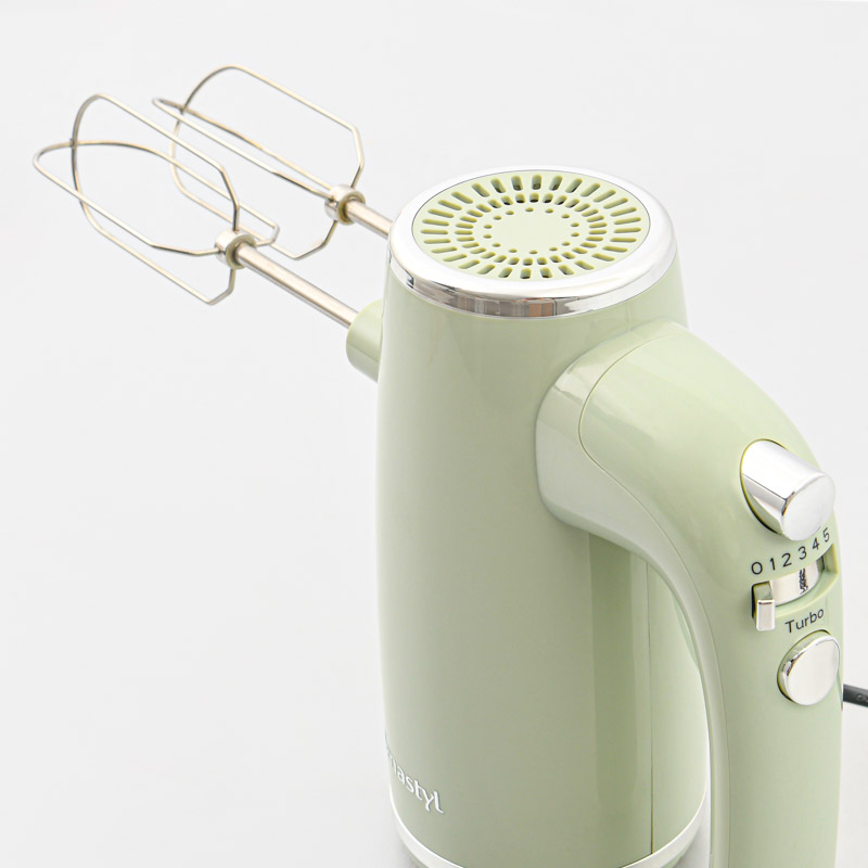 Batteur électrique 'Retro' couleur celadon