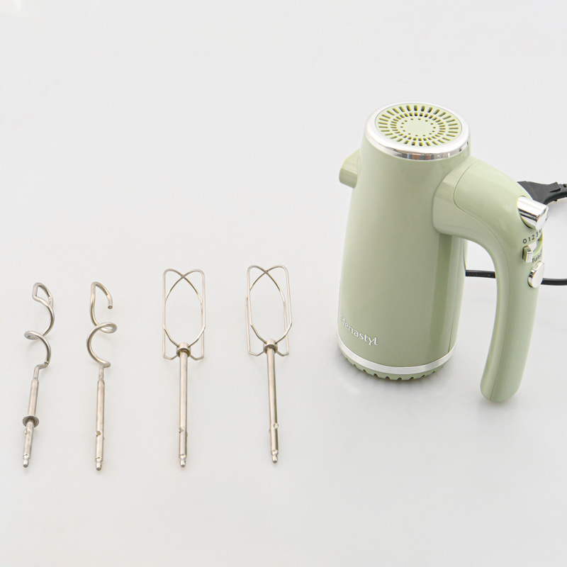Batteur électrique 'Retro' couleur celadon