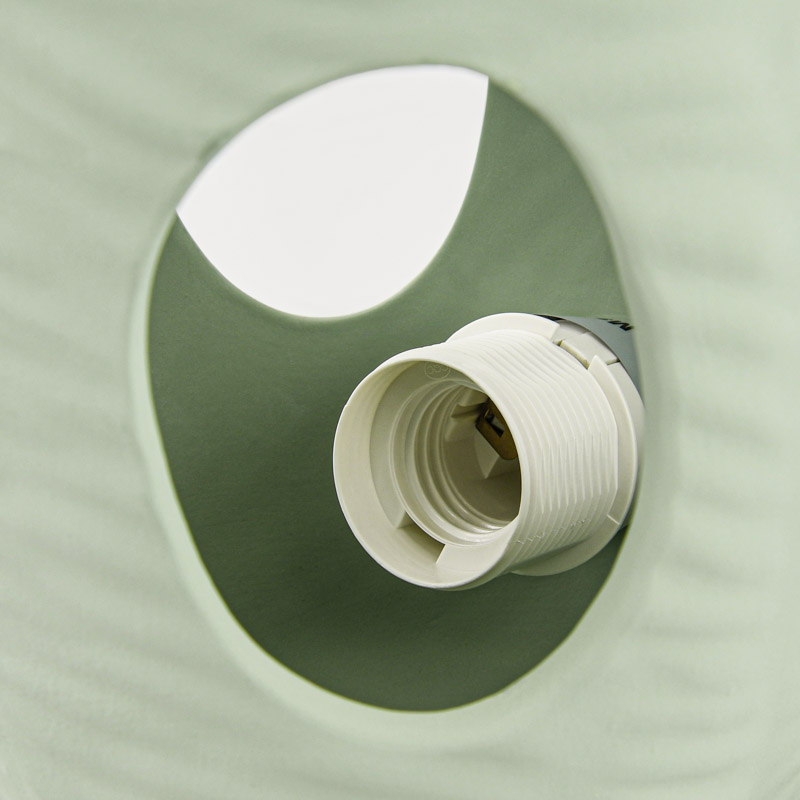 Lampe d'ambiance 'Ondine' verte