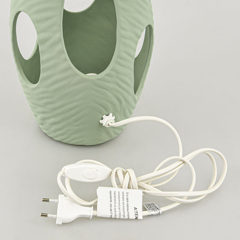 Lampe d'ambiance 'Ondine' verte