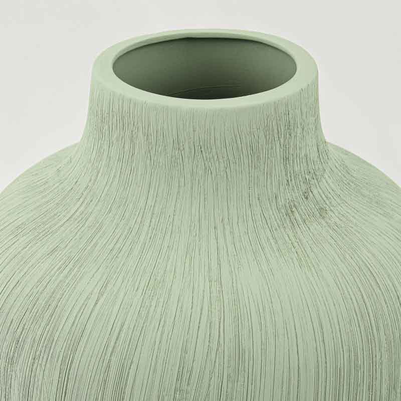 Vase texturé 'Olivia' vert