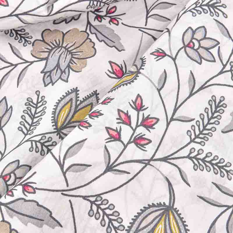 Drap plat percale 'Almara' 