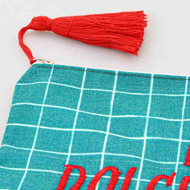 Trousse 'La Dolce Vita' verte et rouge