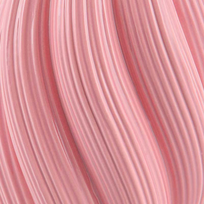 Vase torsadé rose