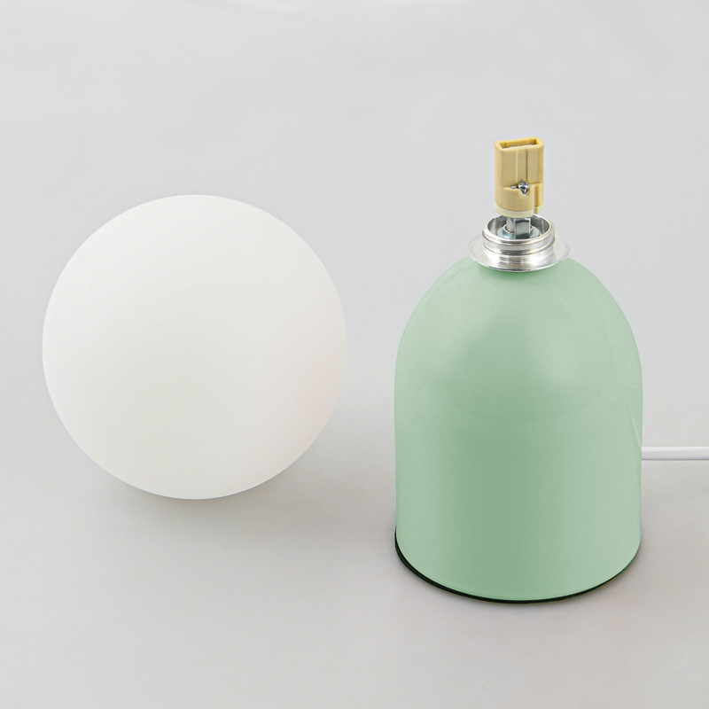 Lampe à poser 'Olga' vert d'eau