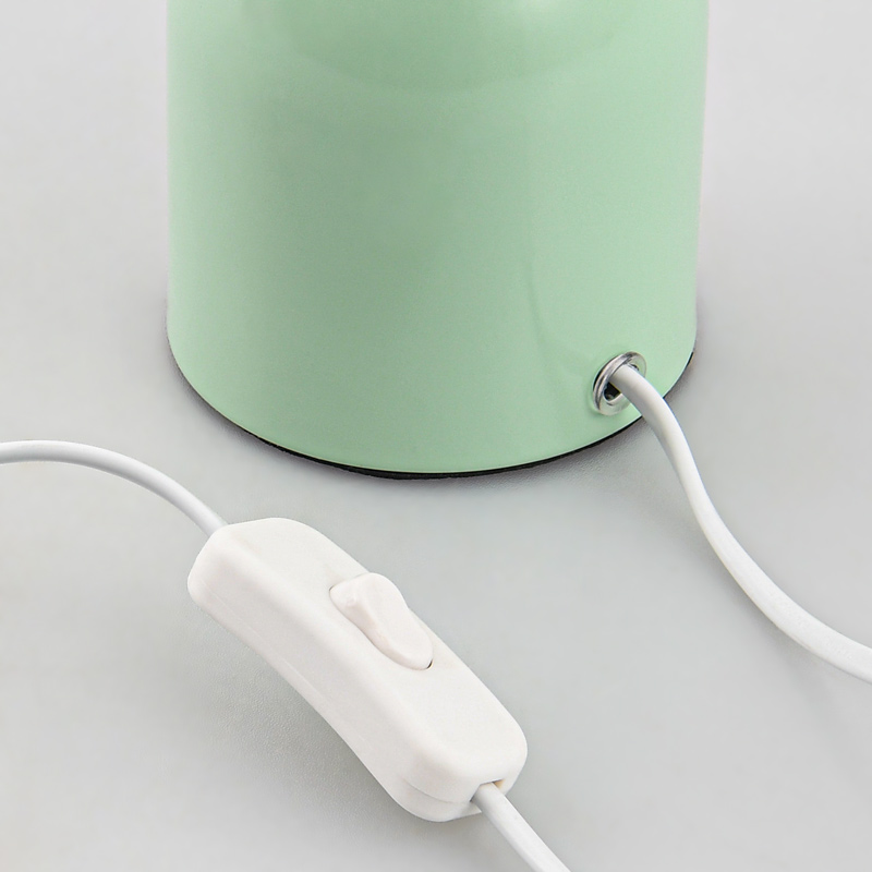 Lampe à poser 'Olga' vert d'eau