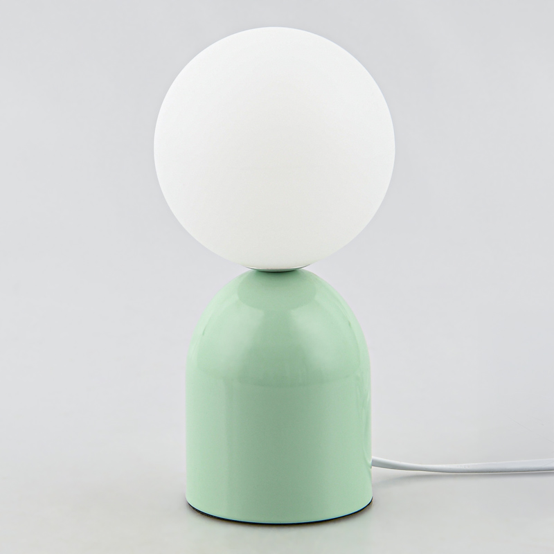 Lampe à poser 'Olga' vert d'eau