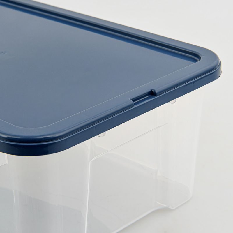 Lot de 5 boites avec couvercle 'Viewbox' 10L