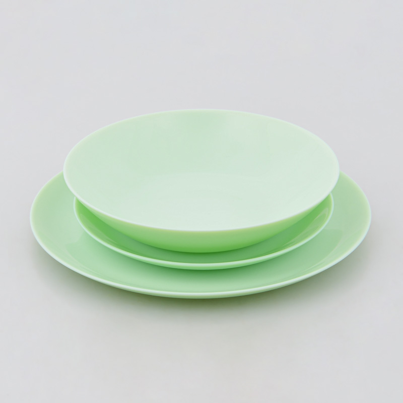 Service 18 pièces 'Diwali' Luminarc vert