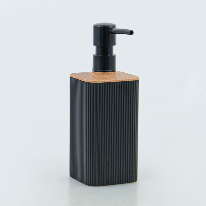 Distributeur de savon 'Woodi' noir