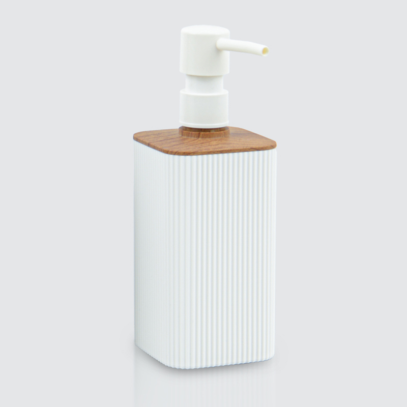 Distributeur de savon 'Woodi' blanc