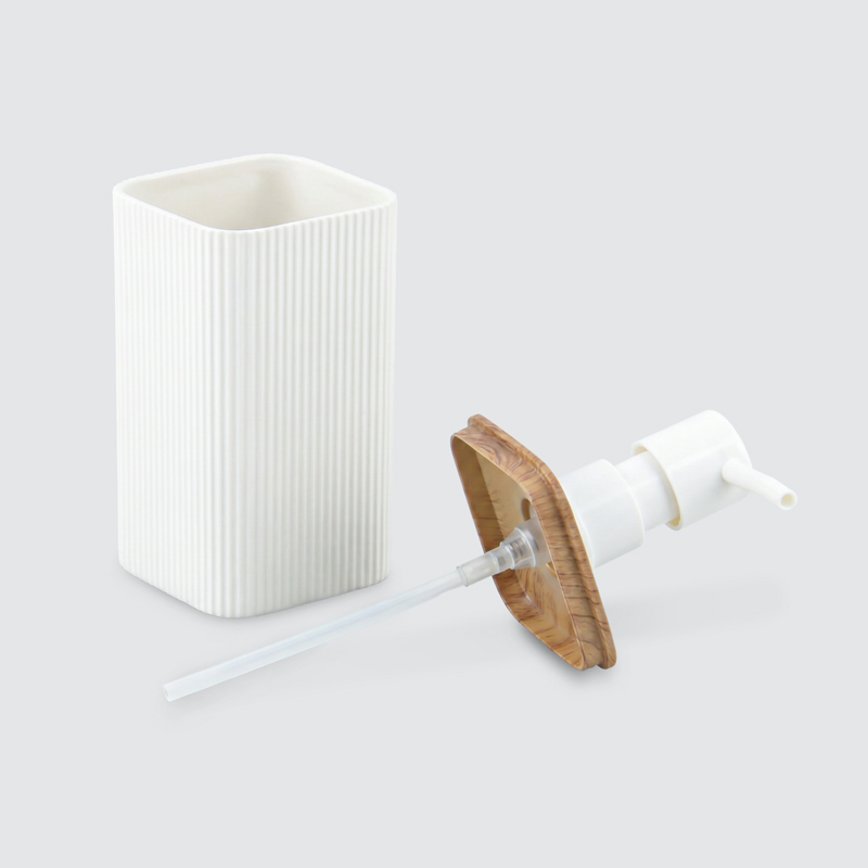 Distributeur de savon 'Woodi' blanc
