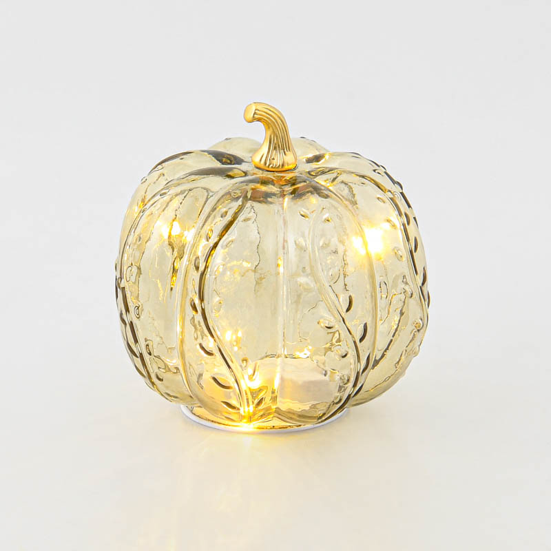 Citrouille lumineuse 'Coeur d'Automne' jaune