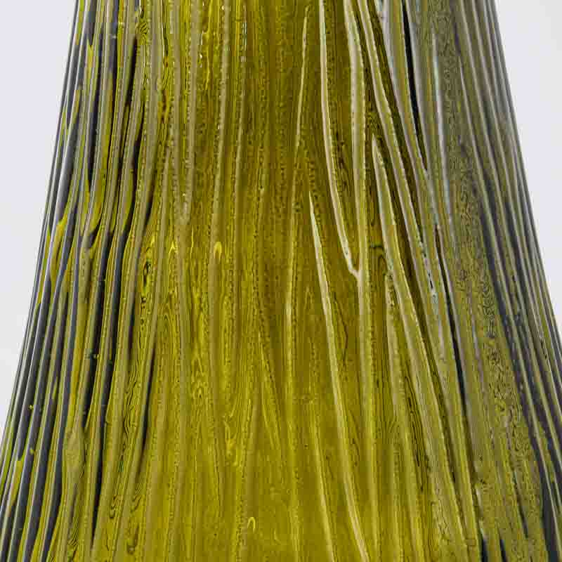 Vase strié 'Cleo' vert