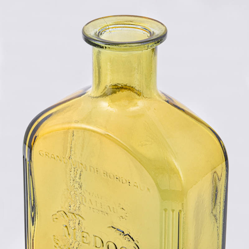 Vase bouteille 'Chateau Medoc' marron 4,6L