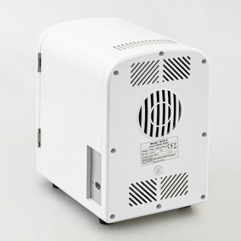 Mini glacière thermoéléctrique blanche 