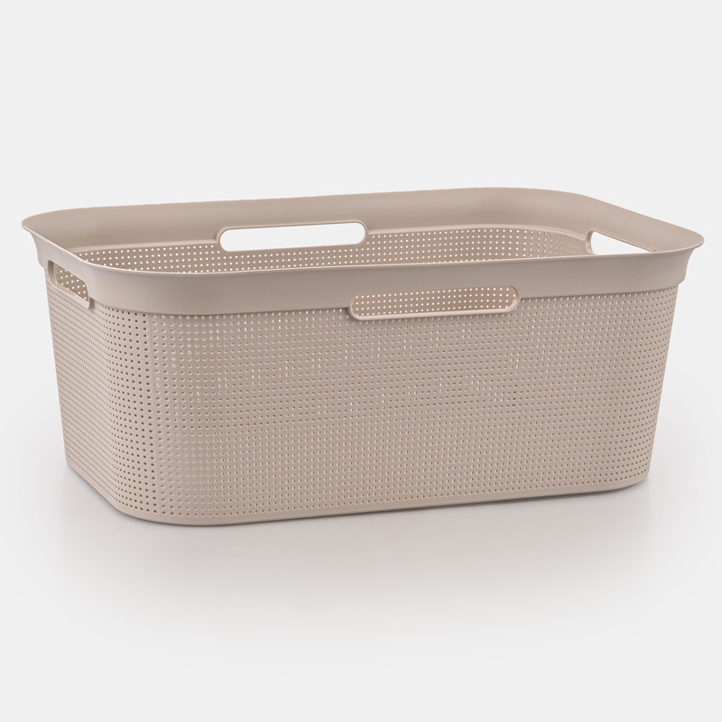 Panier à linge 'Brisen' cappuccino 41L 