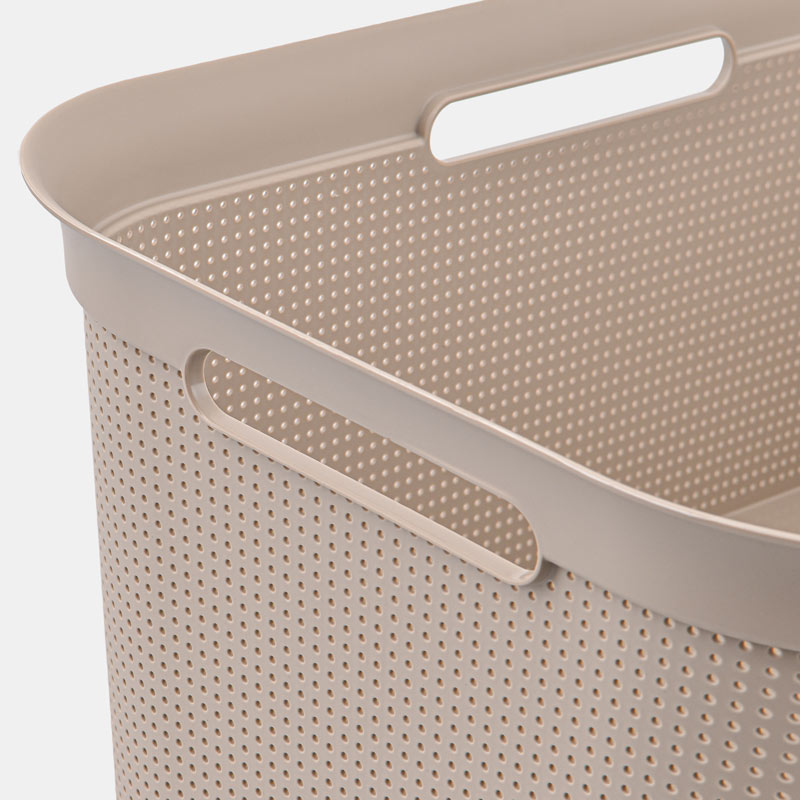 Panier à linge 'Brisen' cappuccino 41L 