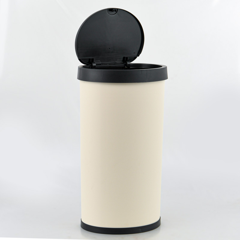 Poubelle ' Moda Elegance' crème 42L