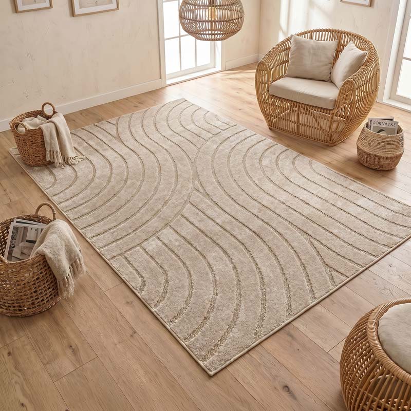 Tapis tendance 'Kosi' beige 
