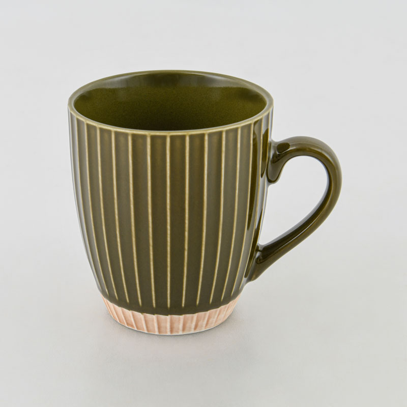Mini mug 'Life Style' kaki 20cl