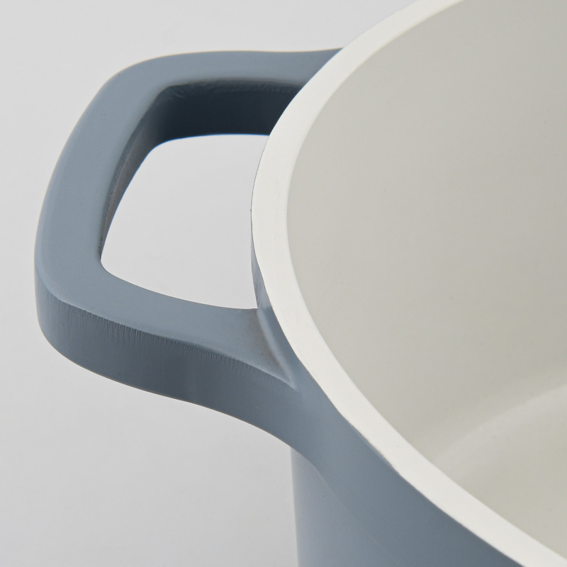 Cocotte ovale avec couvercle 'Papillon' 6L
