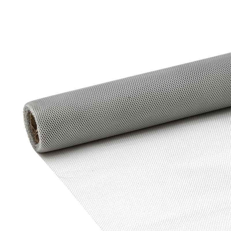Rouleau de tulle gris