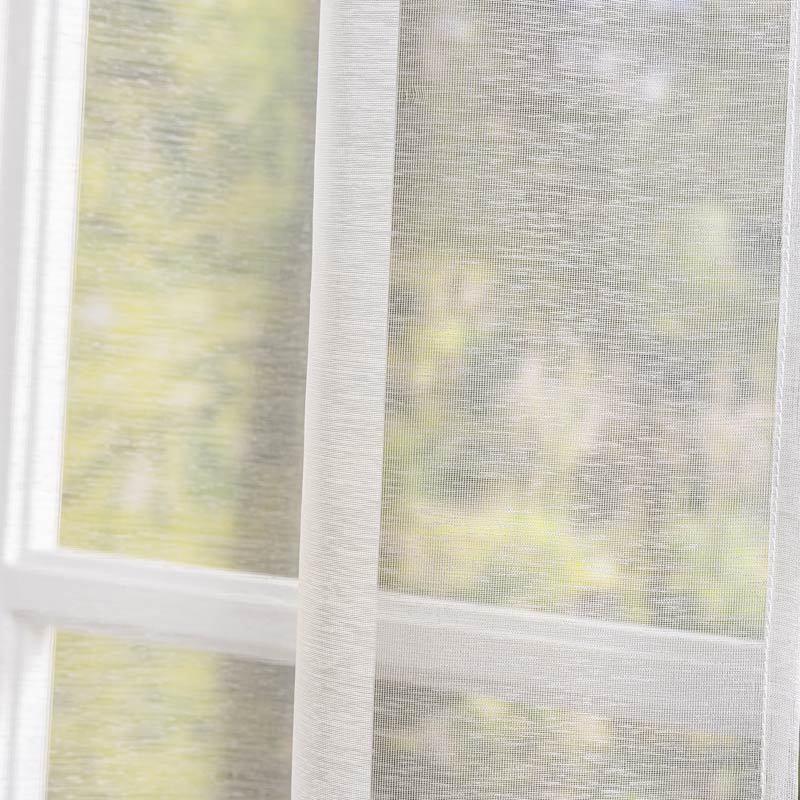 Voilage 'Brouillard' blanc