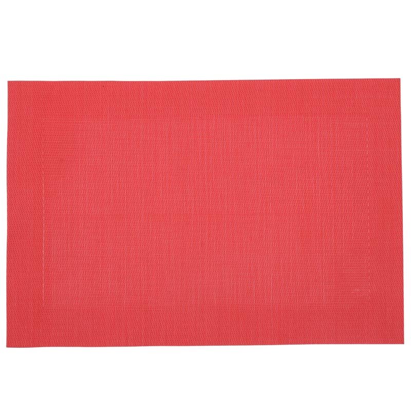 Set de table 'Bordure' rouge