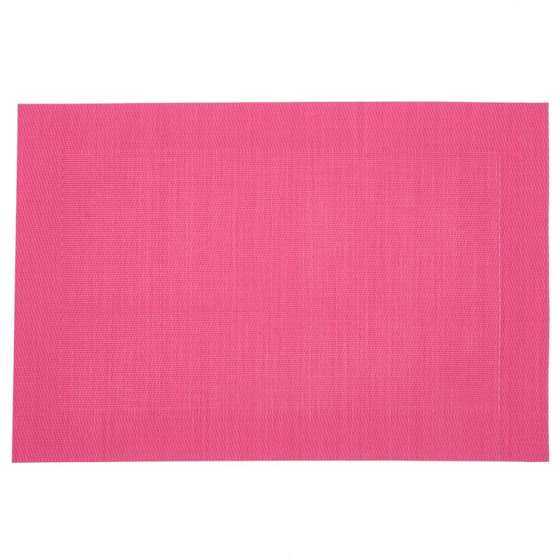 Set de table 'Bordure' fuchsia
