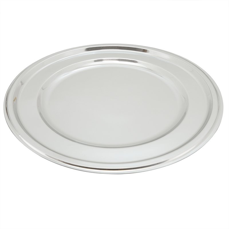 4 sous-assiettes rondes