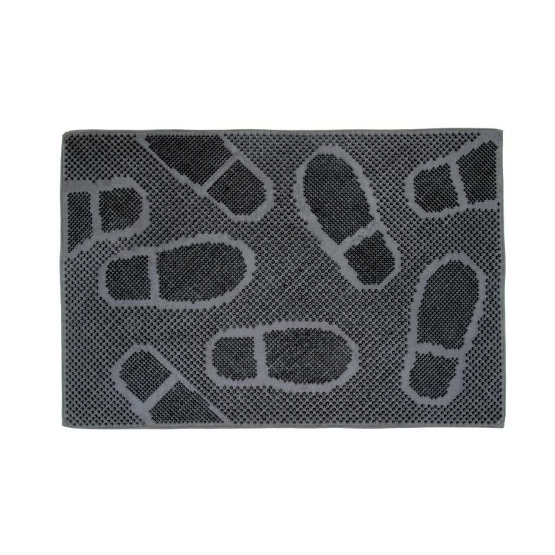 Tapis caoutchouc pied