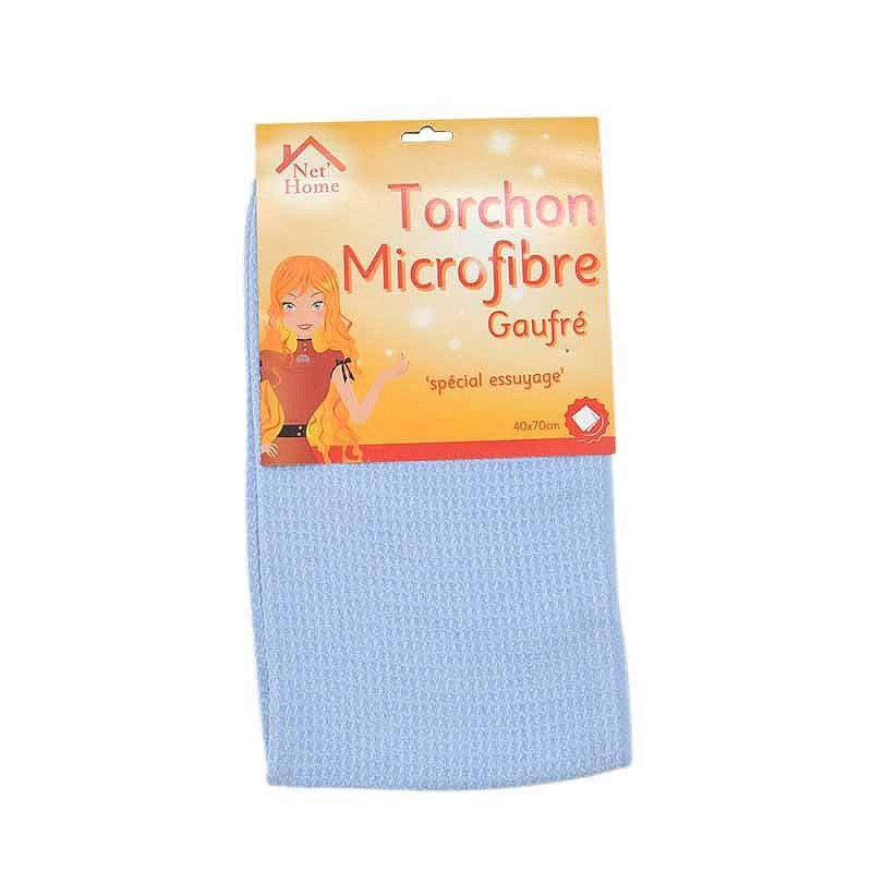 Torchon microfibre gaufré