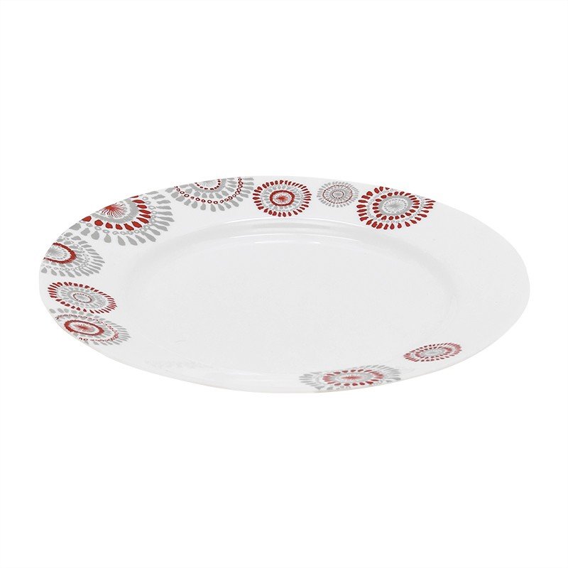 Assiette plate 'Comedia Red'