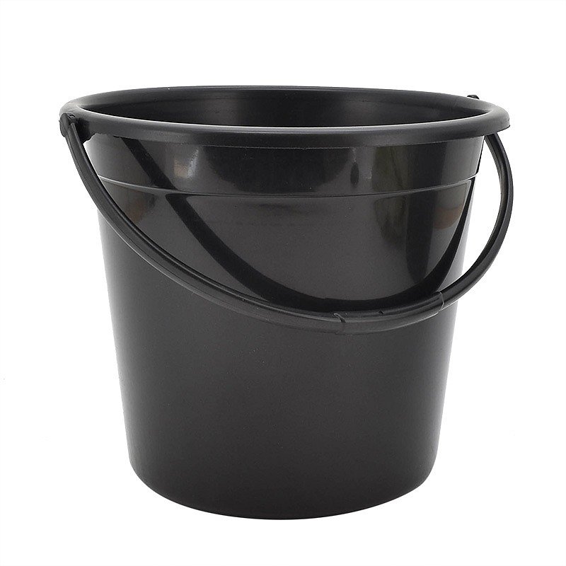 Seau gris ou noir